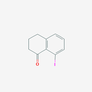 molecular formula C10H9IO B1312611 8-Iodo-1-tetralone CAS No. 651735-61-4