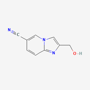 2-(Hydroxymethyl)imidazo[1,2-a]pyridine-6-carbonitrile