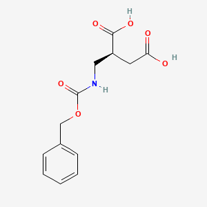 (S)-2-((((Benzyloxy)carbonyl)amino)methyl)succinicacid