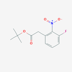 tert-Butyl 2-(3-fluoro-2-nitrophenyl)acetate