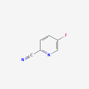 molecular formula C6H3FN2 B1312635 2-氰基-5-氟吡啶 CAS No. 327056-62-2