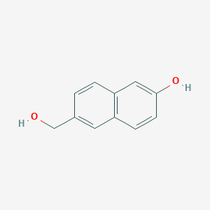 molecular formula C11H10O2 B1312639 6-(Hydroxymethyl)-2-naphthol CAS No. 309752-65-6