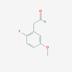 2-(2-Fluoro-5-methoxyphenyl)acetaldehyde