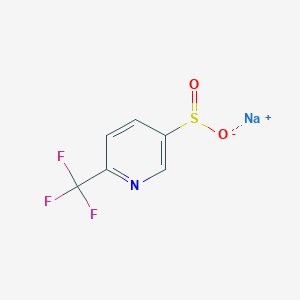 Sodium 6-(trifluoromethyl)pyridine-3-sulfinate