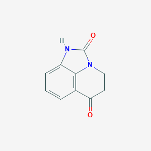 molecular formula C10H8N2O2 B1312661 4H-咪唑并[4,5,1-IJ]喹啉-2,6(1H,5H)-二酮 CAS No. 75655-10-6