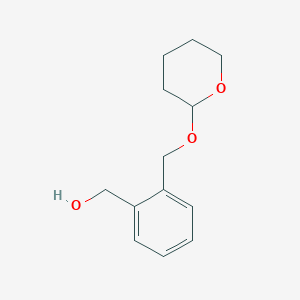 molecular formula C13H18O3 B1312667 2-[[(四氢吡喃-2-基)氧基]甲基]苯甲醇 CAS No. 217433-37-9