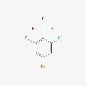 5-Bromo-1-chloro-3-fluoro-2-(trifluoromethyl)benzene