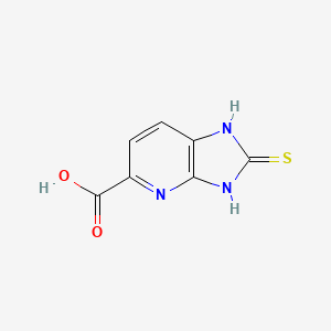 2-Thioxo-2,3-dihydro-1H-imidazo[4,5-b]pyridine-5-carboxylic acid