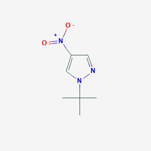 molecular formula C7H11N3O2 B1312676 1-(Tert-butyl)-4-nitro-1H-pyrazole CAS No. 97421-12-0