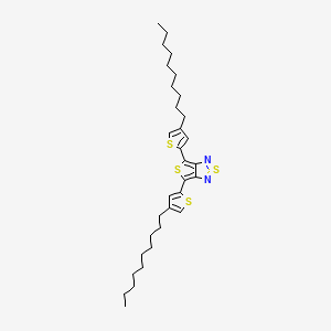 Thieno[3,4-c][1,2,5]thiadiazole-2-SIV, 4,6-bis(4-decyl-2-thienyl)-