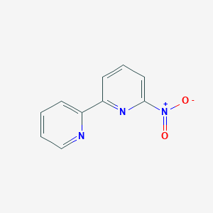 molecular formula C10H7N3O2 B13126853 6-Nitro-2,2'-bipyridine CAS No. 944709-04-0