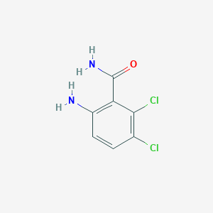 molecular formula C7H6Cl2N2O B13126858 6-Amino-2,3-dichlorobenzamide 