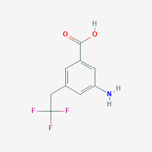 3-Amino-5-(2,2,2-trifluoroethyl)benzoicacid