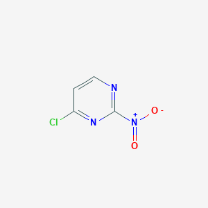 molecular formula C4H2ClN3O2 B13126939 4-Chloro-2-nitropyrimidine 