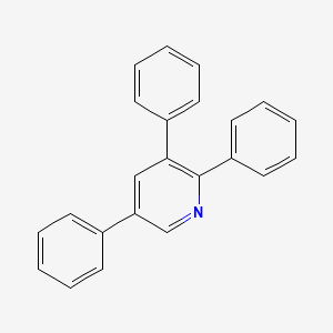 molecular formula C23H17N B13126954 2,3,5-Triphenylpyridine 