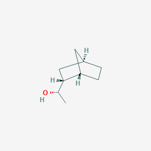 molecular formula C9H16O B13126972 (S)-1-((1S,2R,4R)-Bicyclo[2.2.1]heptan-2-yl)ethanol 