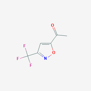 1-(3-(Trifluoromethyl)isoxazol-5-yl)ethanone