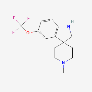 1'-Methyl-5-(trifluoromethoxy)spiro[indoline-3,4'-piperidine]