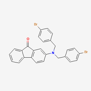 2-(bis(4-bromobenzyl)amino)-9H-fluoren-9-one