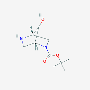 tert-butyl (1R,4R)-7-hydroxy-2,5-diazabicyclo[2.2.1]heptane-2-carboxylate