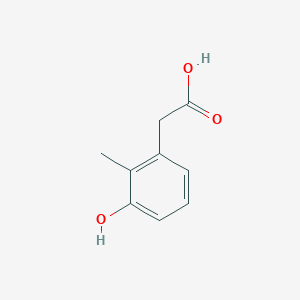 molecular formula C9H10O3 B13127108 Kresol-Eisessig-Wasser 