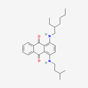 1-[(2-Ethylhexyl)amino]-4-[(3-methylbutyl)amino]anthraquinone