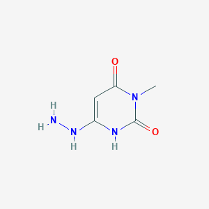 B1312716 6-hydrazino-3-methylpyrimidine-2,4(1H,3H)-dione CAS No. 1142201-78-2