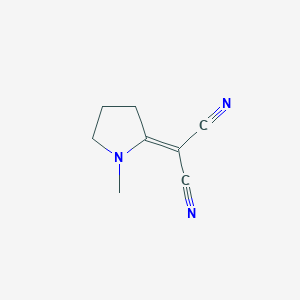 2-(1-Methylpyrrolidin-2-ylidene)propanedinitrile