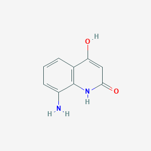 8-Amino-4-hydroxyquinolin-2(1H)-one