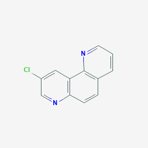 molecular formula C12H7ClN2 B13127218 9-Chloro-1,7-phenanthroline CAS No. 120092-39-9