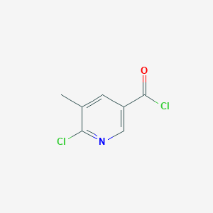 6-Chloro-5-methylpyridine-3-carbonyl chloride