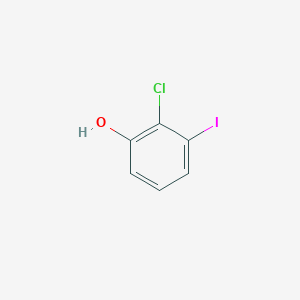 molecular formula C6H4ClIO B1312723 2-氯-3-碘苯酚 CAS No. 666727-31-7