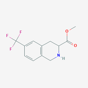 Methyl 6-(trifluoromethyl)-1,2,3,4-tetrahydroisoquinoline-3-carboxylate