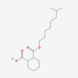 molecular formula C17H30O4 B13127329 1,2-Cyclohexandicarbonsaureisononylester 