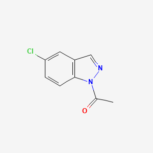molecular formula C9H7ClN2O B1312734 1-(5-氯-1H-吲哚-1-基)乙酮 CAS No. 98083-43-3
