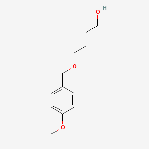 molecular formula C12H18O3 B1312742 1-丁醇，4-[(4-甲氧基苯基)甲氧基]- CAS No. 119649-45-5