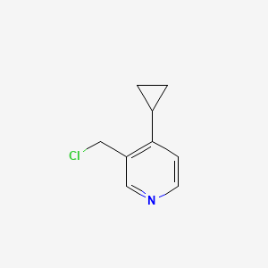 3-(Chloromethyl)-4-cyclopropylpyridine