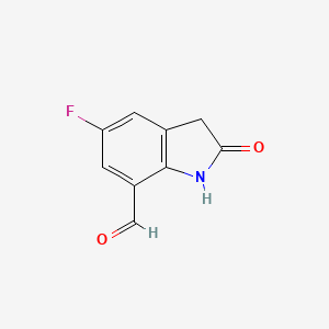 5-Fluoro-2-oxoindoline-7-carbaldehyde