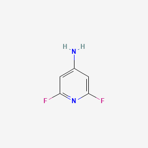 molecular formula C5H4F2N2 B1312756 2,6-二氟吡啶-4-胺 CAS No. 63489-58-7