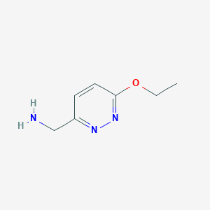 (6-Ethoxypyridazin-3-yl)methanamine