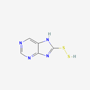 8-(disulfanyl)-7H-purine