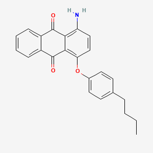 1-Amino-4-(4-butylphenoxy)anthracene-9,10-dione