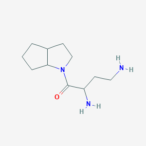 2,4-Diamino-1-(hexahydrocyclopenta[b]pyrrol-1(2H)-yl)butan-1-one