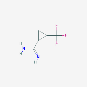 2-(Trifluoromethyl)cyclopropanecarboximidamide