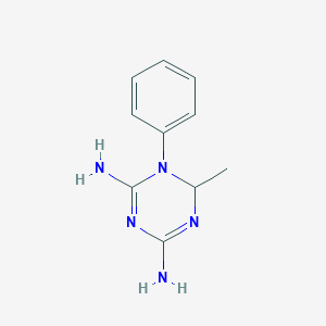 6-Methyl-1-phenyl-1,6-dihydro-1,3,5-triazine-2,4-diamine