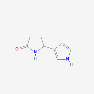 5-(1H-Pyrrol-3-yl)pyrrolidin-2-one