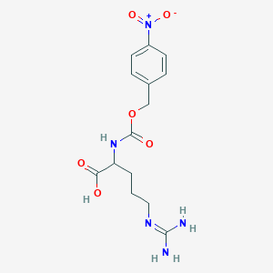 (((4-Nitrobenzyl)oxy)carbonyl)arginine