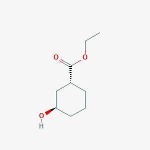 Ethyl(1R,3R)-3-hydroxycyclohexane-1-carboxylate