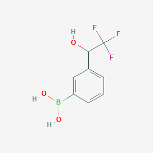 (3-(2,2,2-Trifluoro-1-hydroxyethyl)phenyl)boronic acid