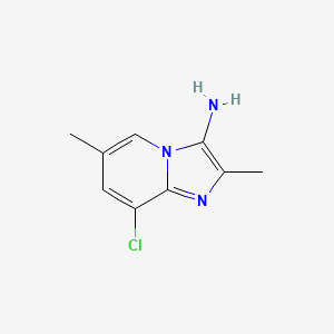 8-Chloro-2,6-dimethylimidazo[1,2-a]pyridin-3-amine